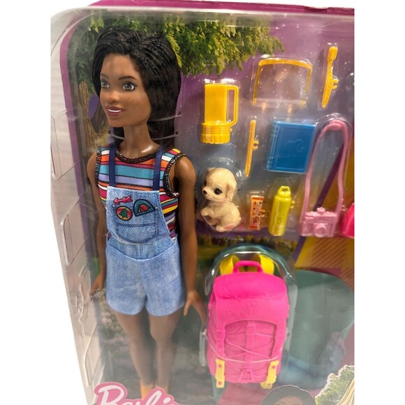 Barbie Doll and Accessories, It Takes Two “Brooklyn” Camping Doll with Pet New - Picture 4 of 8